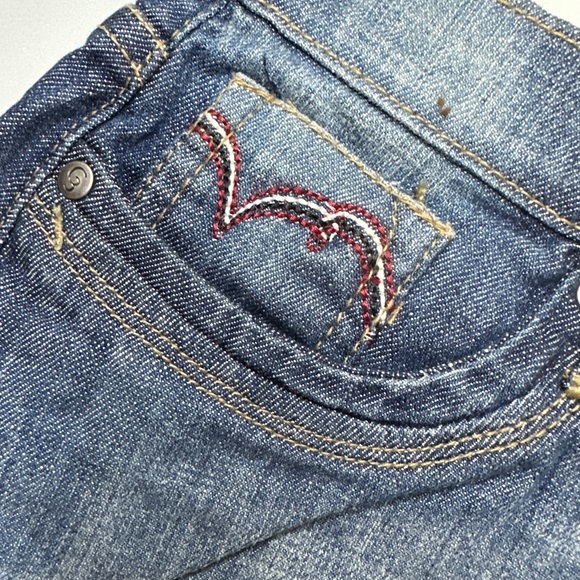 University of Montana Grizzlies Embroidered Denim Skirt 14 by Alyssa Milano - Picture 5 of 8